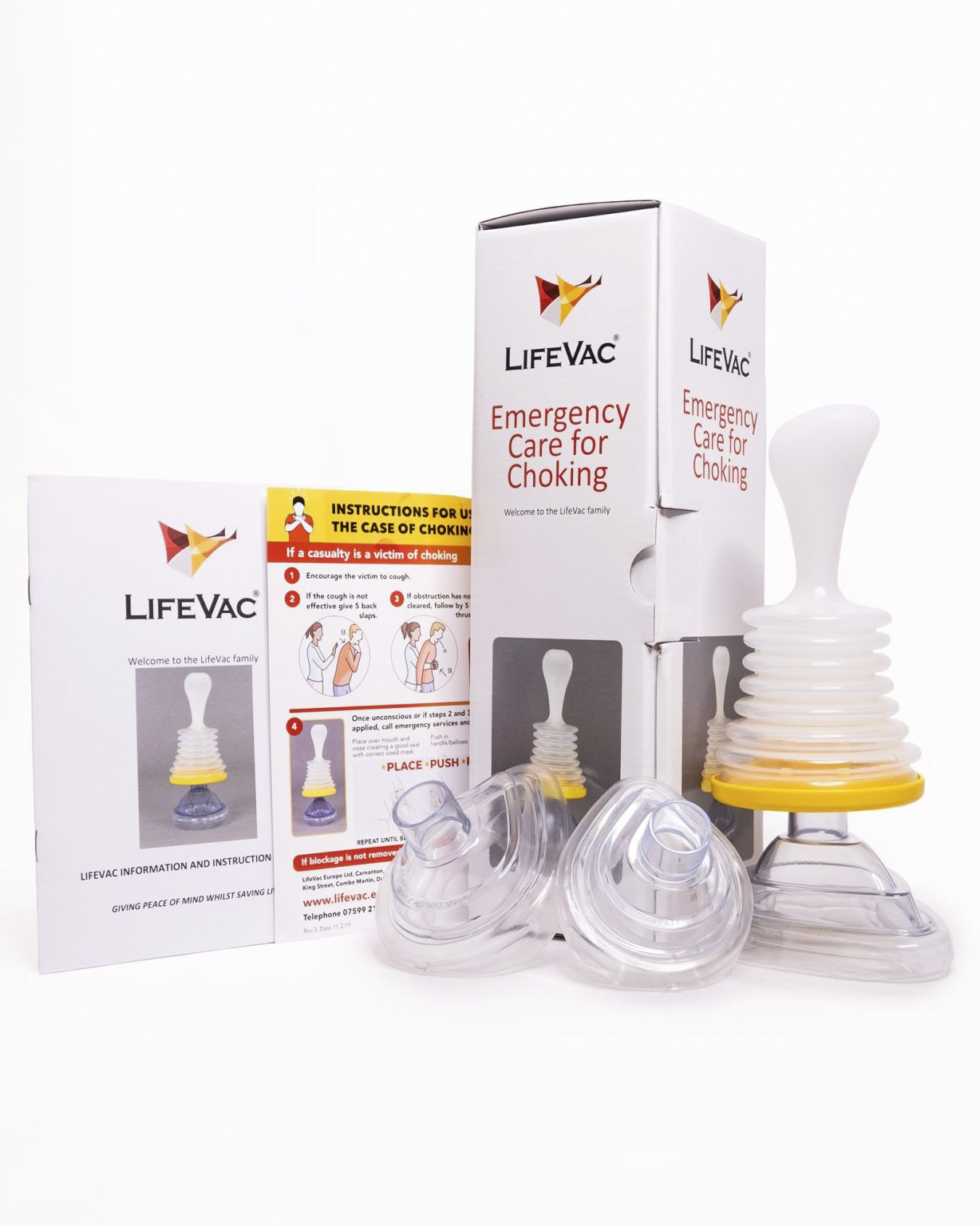 LifeVac Anti-soffocamento Dispositivo - Kit da viaggio : :  Commercio, Industria e Scienza